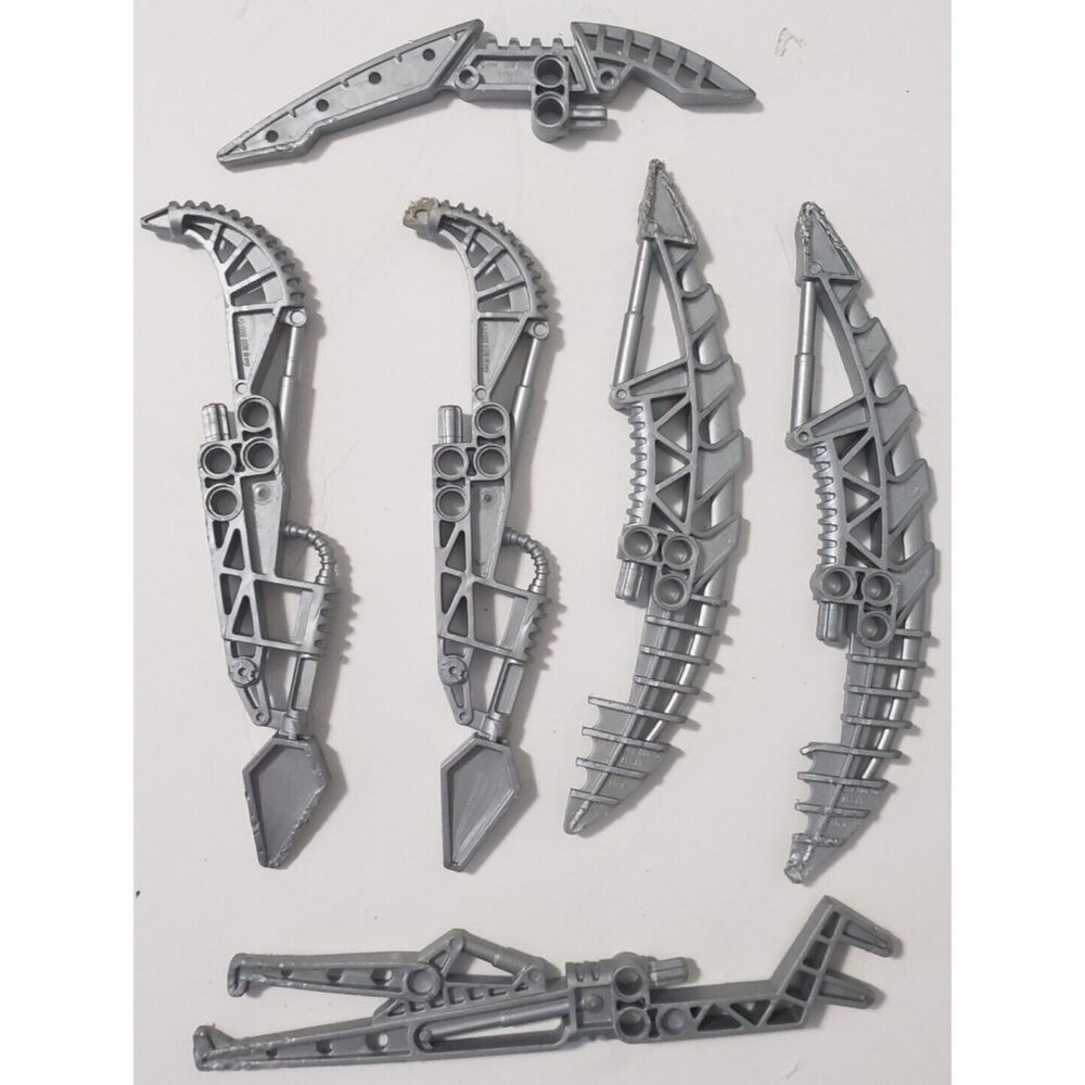 Lego Bionicle Weapons Staffs Light Blade Loyalty Command Suggestion Lot Of 6